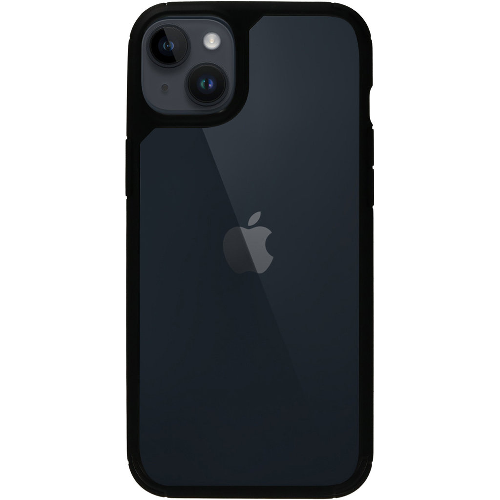 Mobiparts Mobiparts Rugged Clear Case voor Apple iPhone 14 Plus - Zwart