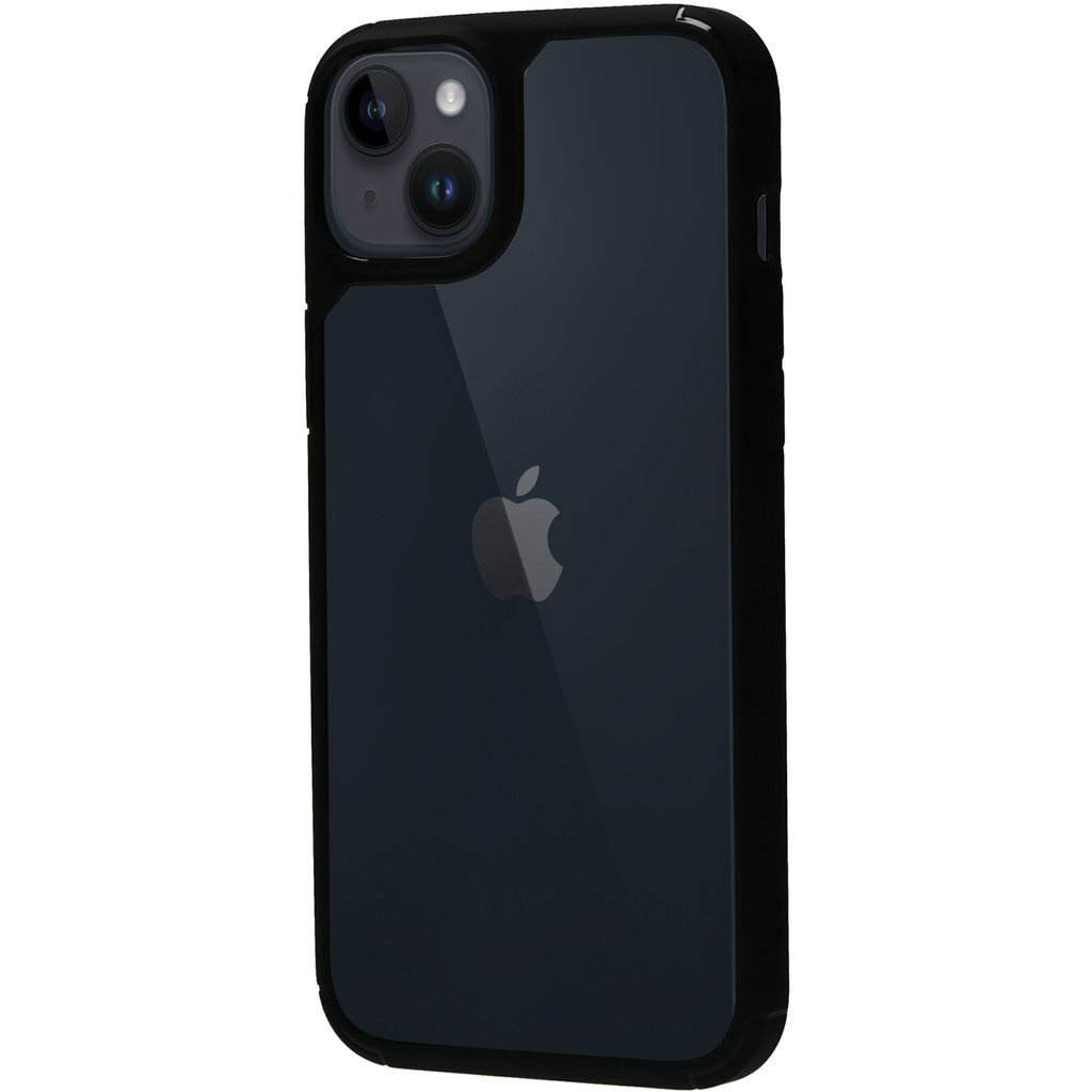 Mobiparts Mobiparts Rugged Clear Case voor Apple iPhone 14 Plus - Zwart