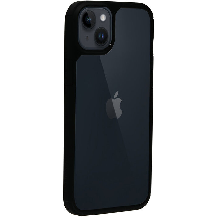 Mobiparts Mobiparts Rugged Clear Case voor Apple iPhone 14 Plus - Zwart