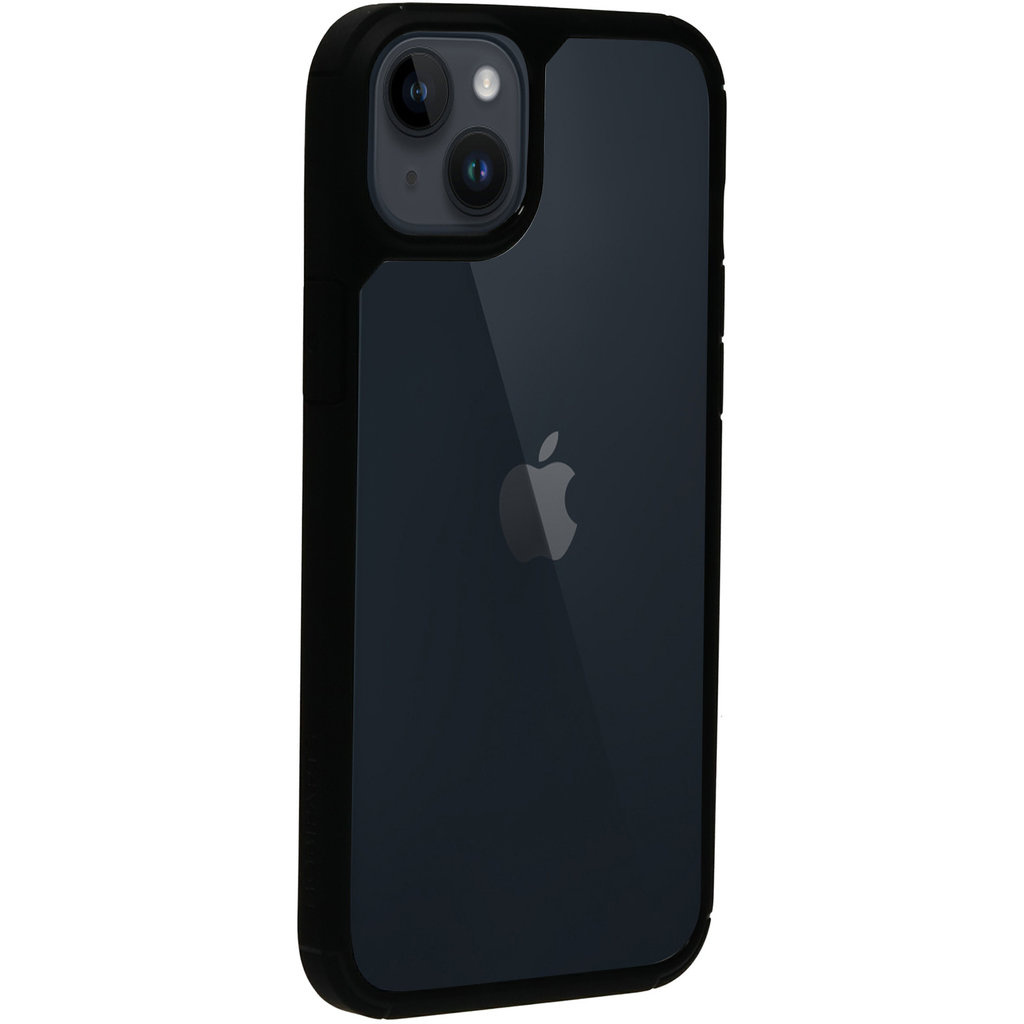Mobiparts Mobiparts Rugged Clear Case voor Apple iPhone 14 Plus - Zwart