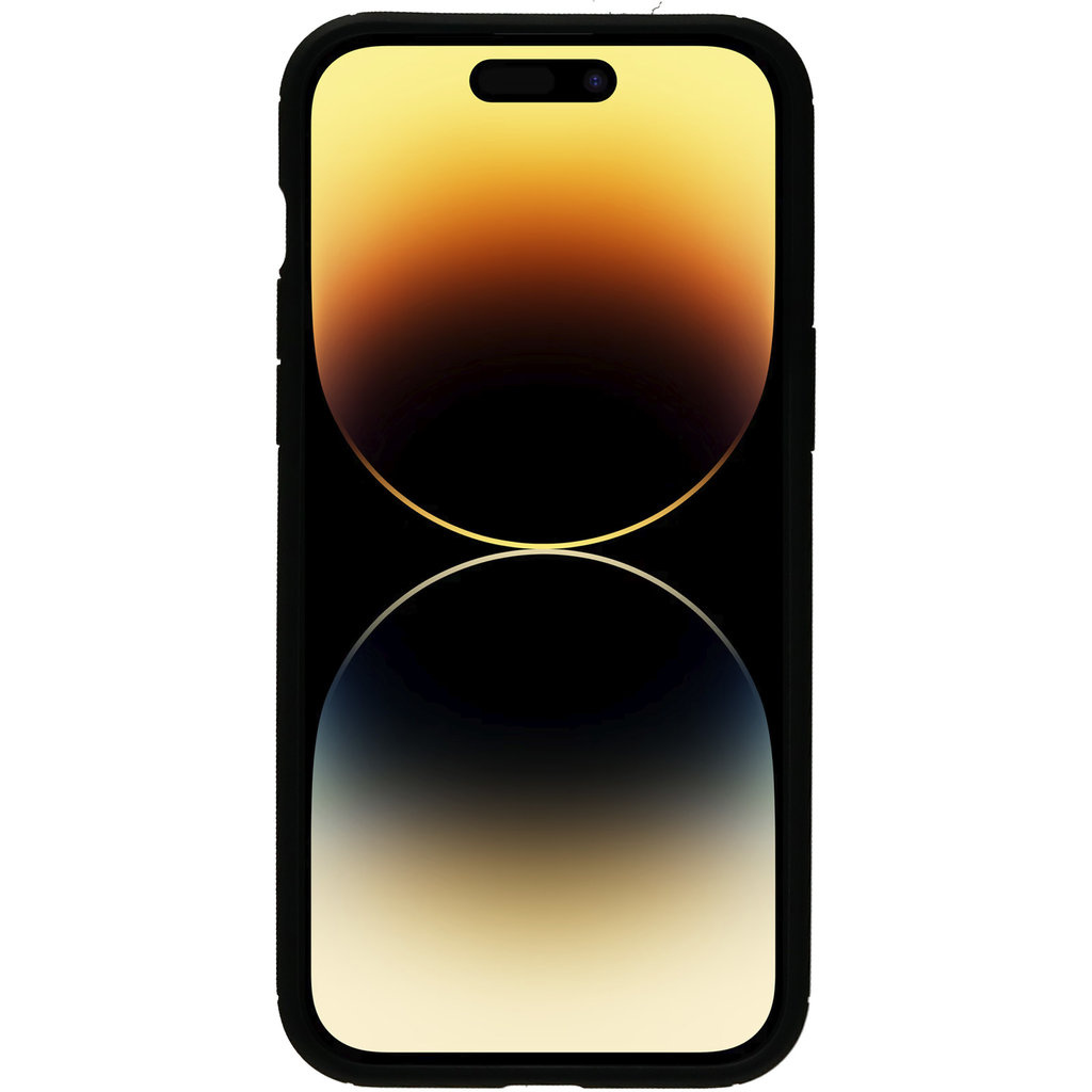 Mobiparts Mobiparts Rugged Clear Case voor Apple iPhone 14 Pro Max - Transparant/Zwart