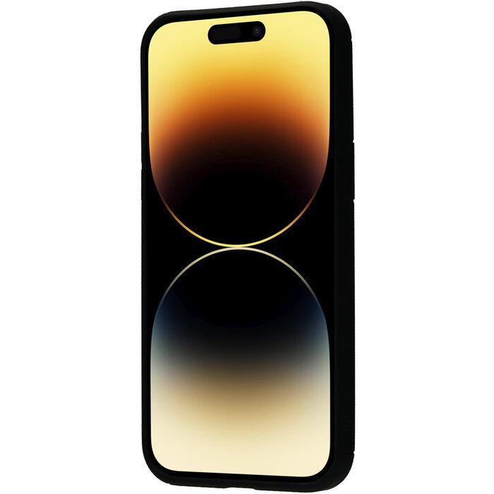 Mobiparts Mobiparts Rugged Clear Case voor Apple iPhone 14 Pro Max - Transparant/Zwart
