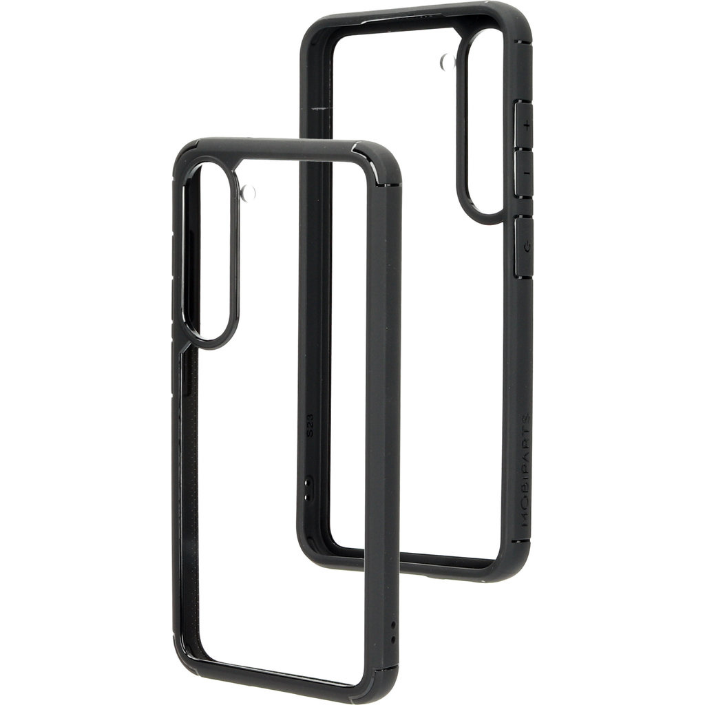 Mobiparts Mobiparts Rugged Clear Case voor Samsung Galaxy S23 - Zwart