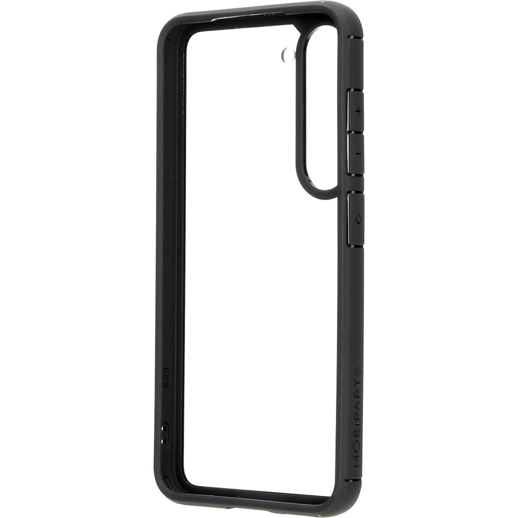 Mobiparts Mobiparts Rugged Clear Case voor Samsung Galaxy S23 - Zwart