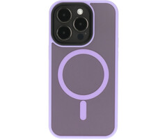 Mobiparts Mobiparts MagSafe Hardcover voor iPhone 14 Pro - Satin Lila