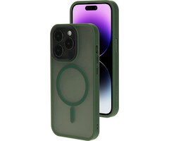 Mobiparts Mobiparts Hardcover Apple iPhone 14 Pro Satin Green (Magsafe Compatible)