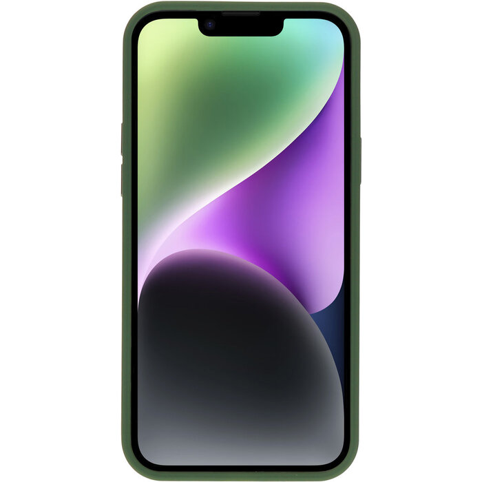 Mobiparts Mobiparts Hardcover Apple iPhone 14 Plus Satin Green (Magsafe Compatible)