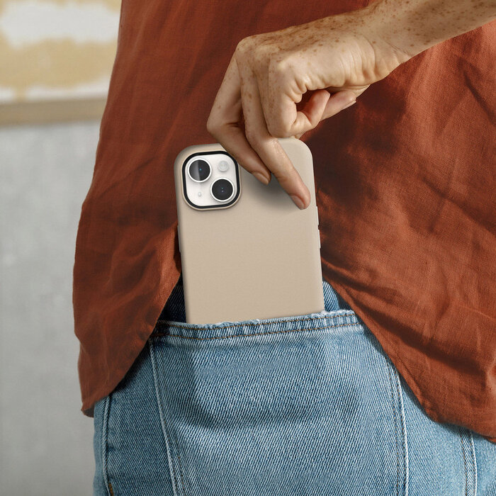 Otterbox OtterBox Symmetry Series+ MagSafe Hoesje voor iPhone 14 Plus - Beige