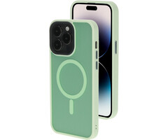 Mobiparts Mobiparts MagSafe Hardcover voor iPhone 14 Pro - Satin Light Green