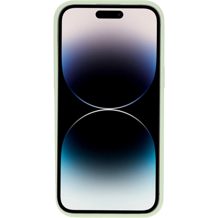 Mobiparts Mobiparts Hardcover Apple iPhone 14 Pro Max Satin Light Green Ltd Edition  (Magsafe Compatible)