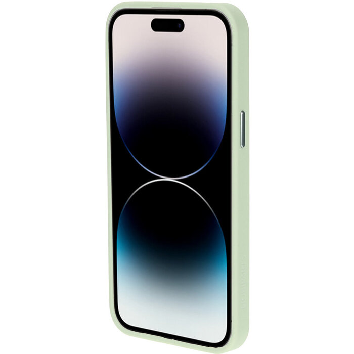 Mobiparts Mobiparts Hardcover Apple iPhone 14 Pro Max Satin Light Green Ltd Edition  (Magsafe Compatible)