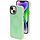 Mobiparts Hardcover Apple iPhone 14 Plus Satin Light  Green Ltd Edition(Magsafe Compatible)
