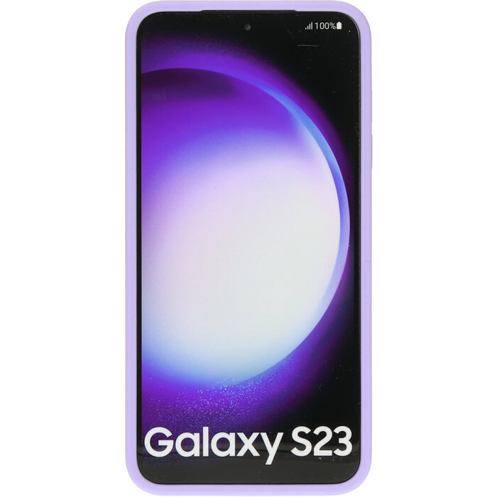 Mobiparts Mobiparts Hardcover Samsung Galaxy S23 Satin Lila (Magsafe Compatible)