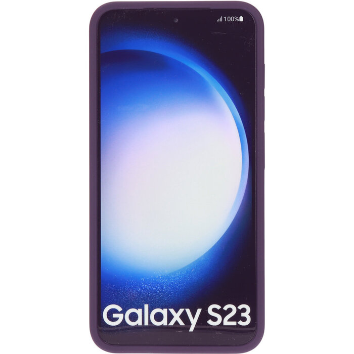 Mobiparts Mobiparts Hardcover Samsung Galaxy S23 Satin Purple (Magsafe Compatible)