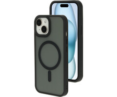 Mobiparts Mobiparts Hardcover Apple iPhone 15/14/13 Satin Black (Magsafe Compatible)