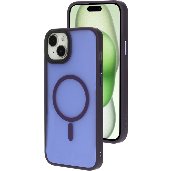 Mobiparts Mobiparts MagSafe Hardcover voor iPhone 15 Plus - Satin Purple
