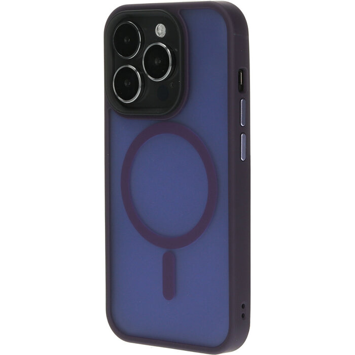 Mobiparts Mobiparts MagSafe Hardcover voor iPhone 15 Pro - Satin Purple