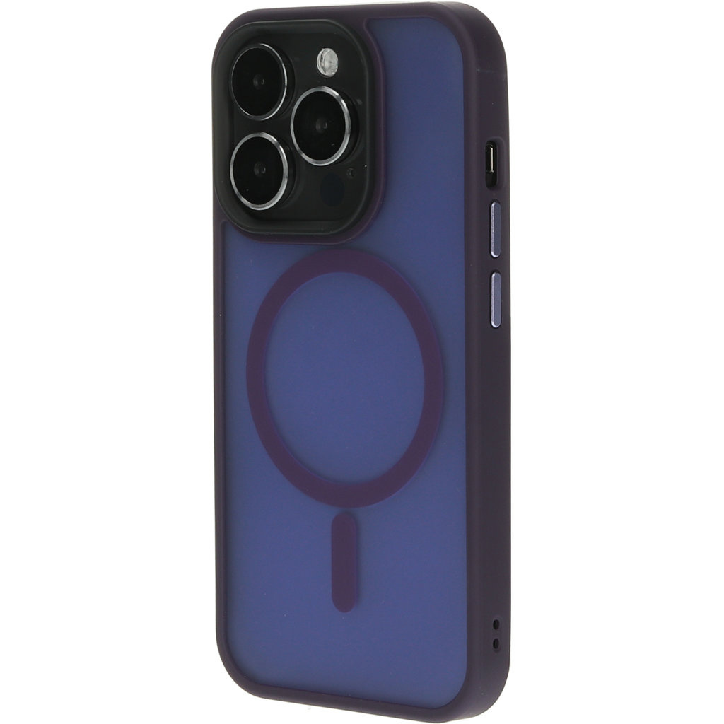 Mobiparts Mobiparts MagSafe Hardcover voor iPhone 15 Pro - Satin Purple