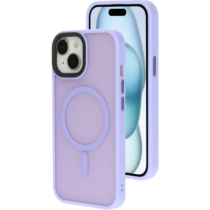 Mobiparts Mobiparts Hardcover Apple iPhone 15 Satin Lila (Magsafe Compatible)