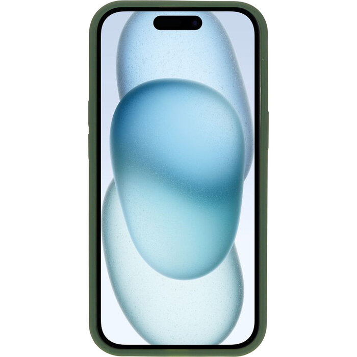 Mobiparts Mobiparts Hardcover Apple iPhone 15 Satin Green (Magsafe Compatible)