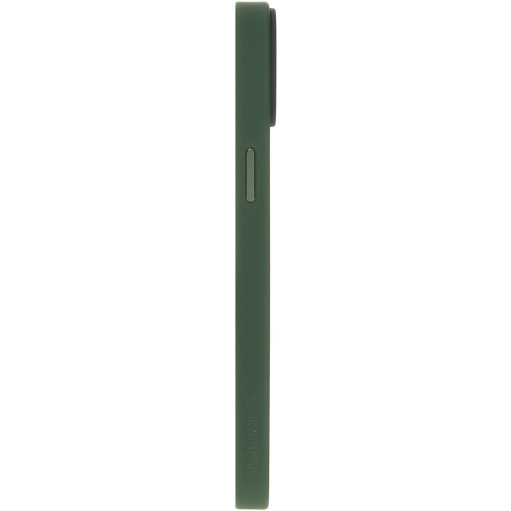 Mobiparts Mobiparts Hardcover voor Apple iPhone 15 Plus - MagSafe - Satijn Groen