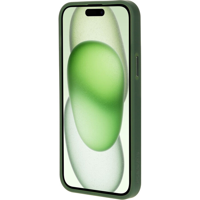 Mobiparts Mobiparts Hardcover Apple iPhone 15 Plus Satin Green (Magsafe Compatible)