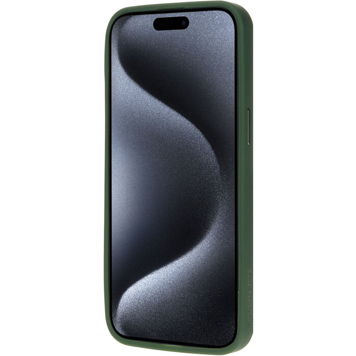 Mobiparts Mobiparts MagSafe Hardcover voor iPhone 15 Pro Max - Satin Green