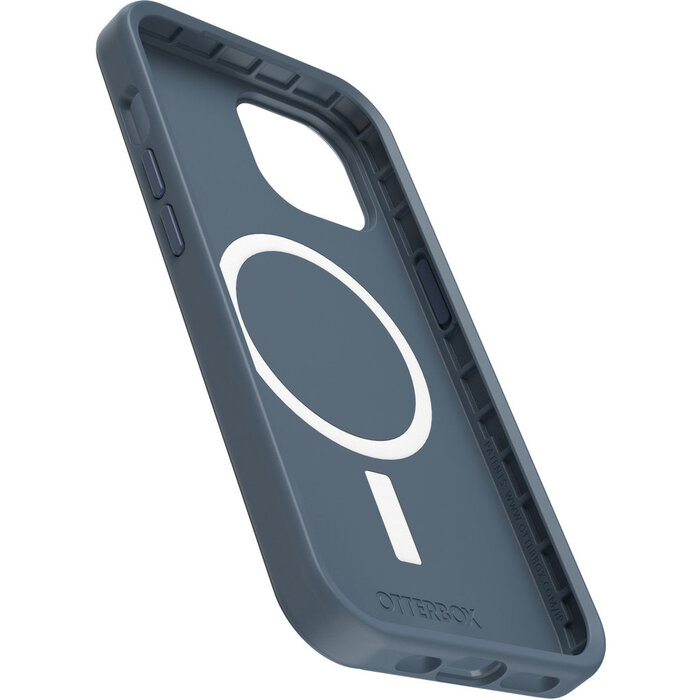 Otterbox OtterBox Symmetry Series MagSafe Hoesje voor Apple iPhone 17e, 16e, 15, 14 en 13 - Blauw