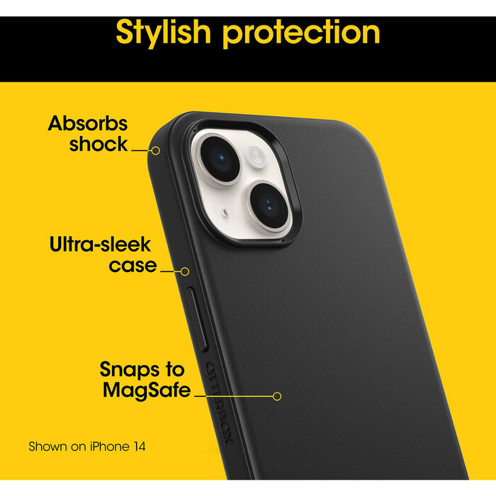 Otterbox OtterBox Symmetry Series MagSafe Hoesje voor Apple iPhone 15 Pro - Blauw