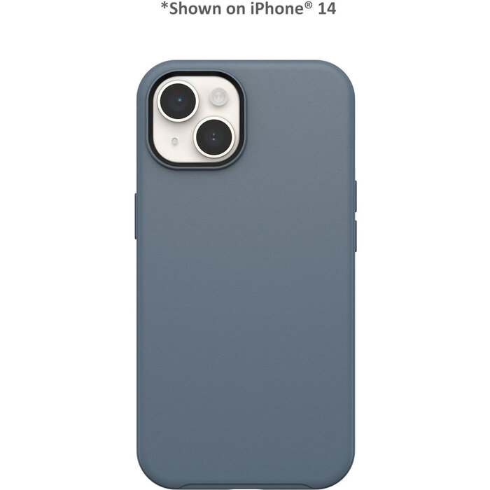 Otterbox OtterBox Symmetry MagSafe Back Cover voor Apple iPhone 15 Pro Max - Blauw