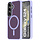 Mobiparts MagSafe Hardcover voor Samsung Galaxy S24 - Satin Lila