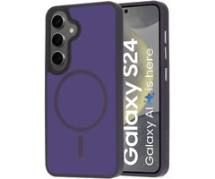 Mobiparts Mobiparts Hardcover Samsung Galaxy S24 Satin Purple (Magsafe Compatible)