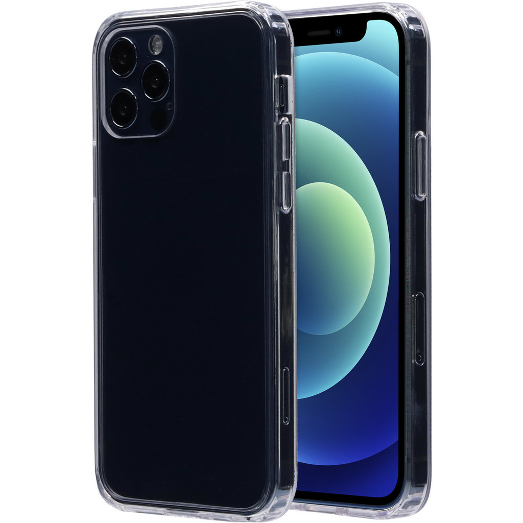 Mobiparts Mobiparts Classic Hardcover voor Apple iPhone 12 / 12 Pro - Transparant