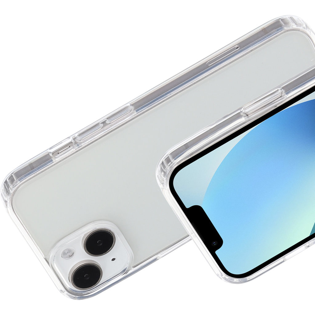 Mobiparts Mobiparts Classic Hardcover iPhone 13 - Transparante Hoes