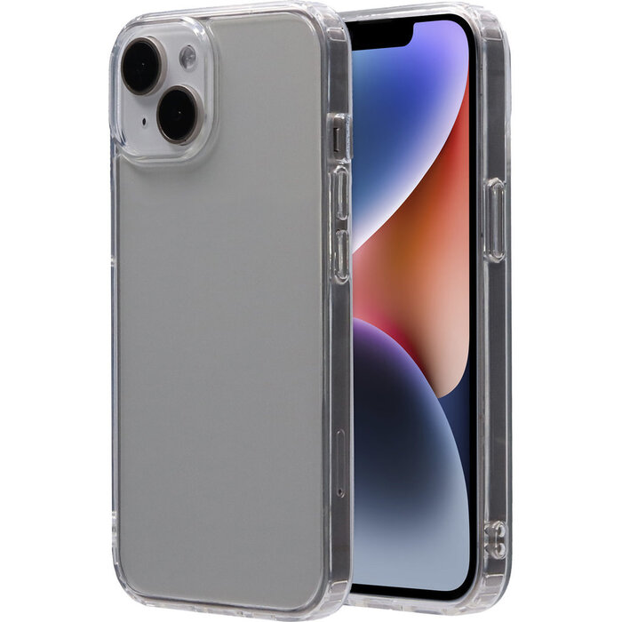 Mobiparts Mobiparts Classic Hardcover iPhone 14 Transparant Hoesje