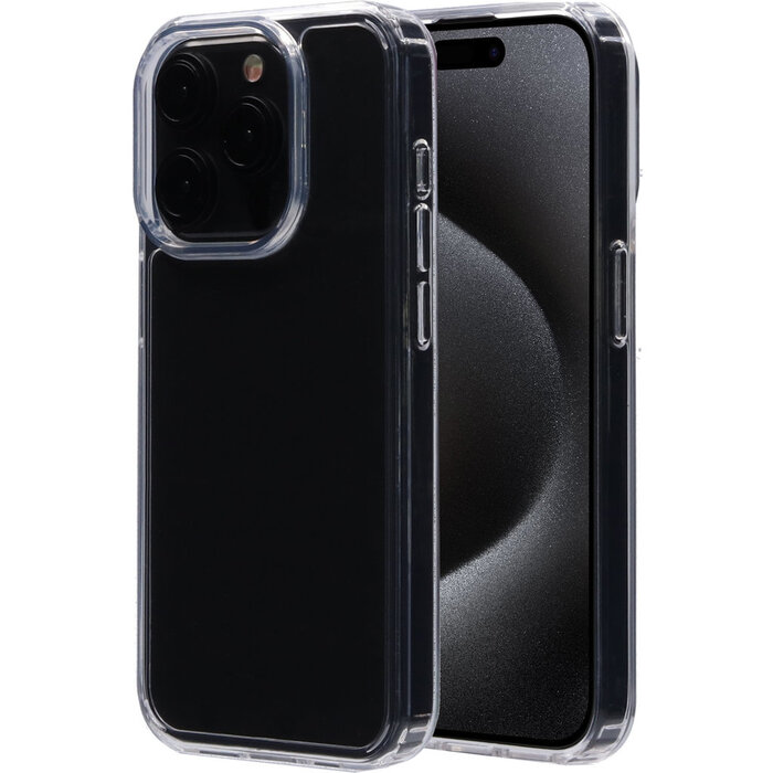 Mobiparts Mobiparts Classic Hardcover voor iPhone 15 Pro - Transparant