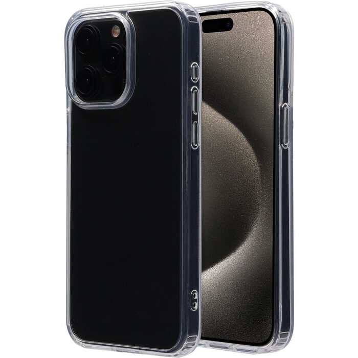 Mobiparts Mobiparts Classic Hardcover voor iPhone 15 Pro Max - Transparant
