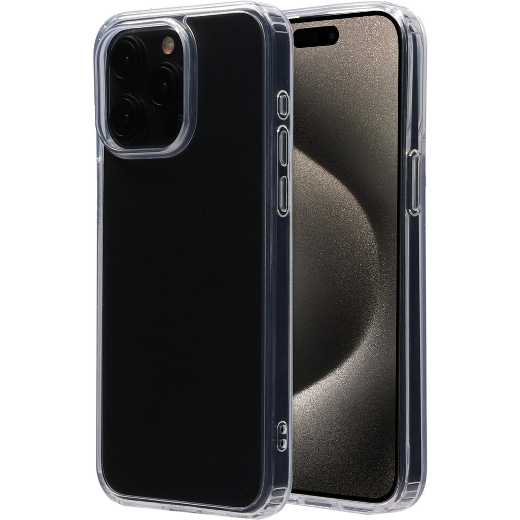 Mobiparts Mobiparts Classic Hardcover voor iPhone 15 Pro Max - Transparant