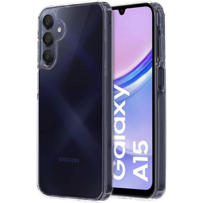 Mobiparts Mobiparts Classic Hardcover voor Samsung Galaxy A15 - Transparant
