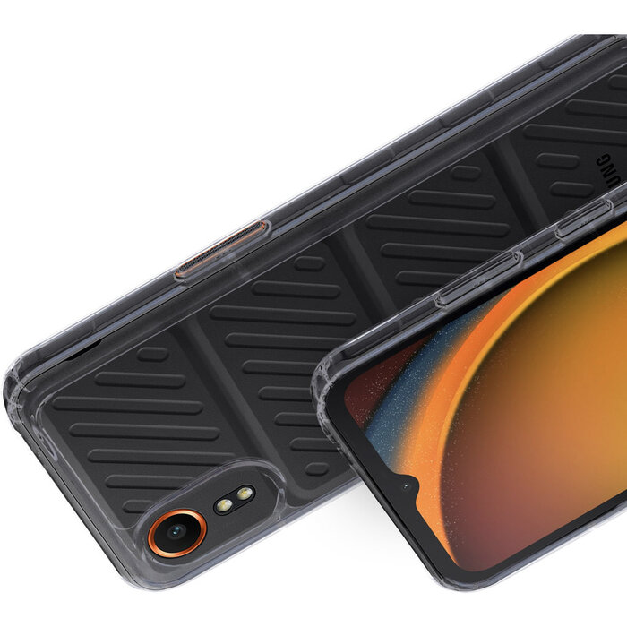 Mobiparts Mobiparts Classic Hardcover voor Samsung Galaxy Xcover 7 - Transparant