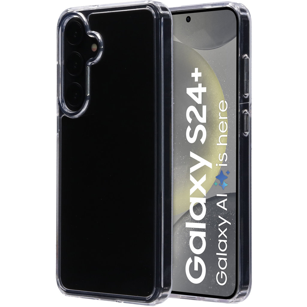 Mobiparts Mobiparts Classic Hardcover voor Samsung Galaxy S24 Plus - Transparant