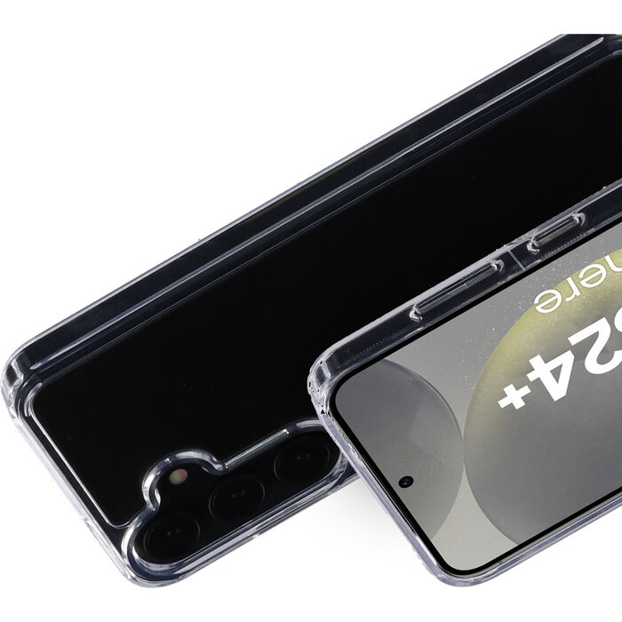 Mobiparts Mobiparts Classic Hardcover voor Samsung Galaxy S24 Plus - Transparant