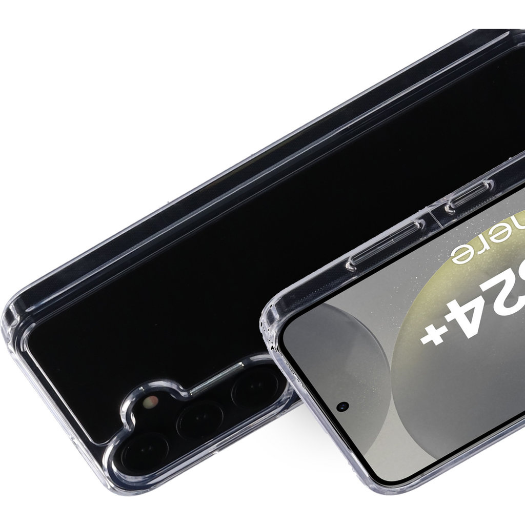 Mobiparts Mobiparts Classic Hardcover voor Samsung Galaxy S24 Plus - Transparant