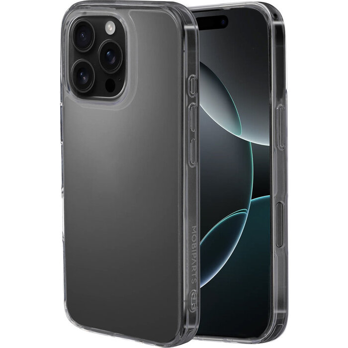 Mobiparts Mobiparts Classic Hardcover voor iPhone 16 Pro - Transparant