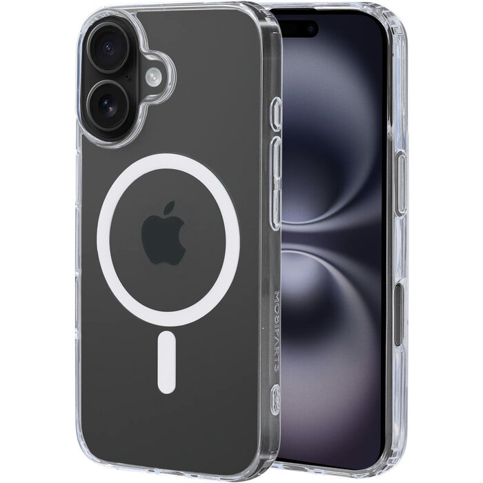 Mobiparts Mobiparts Hardcover Apple iPhone 16 Clear (Magsafe Compatible)