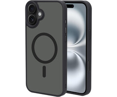 Mobiparts Mobiparts Hardcover Apple iPhone 16 Plus Satin Black (Magsafe Compatible)