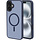 Mobiparts Hardcover voor iPhone 16 Plus - Satin Blue - MagSafe