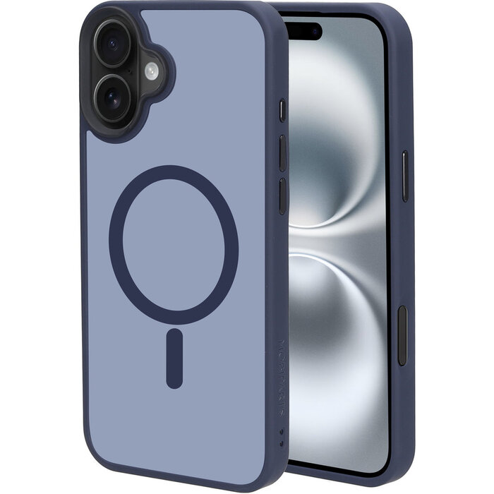 Mobiparts Mobiparts Hardcover voor iPhone 16 Plus - Satin Blue - MagSafe