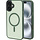 Mobiparts MagSafe Hardcover voor iPhone 16 Plus - Satijn Groen
