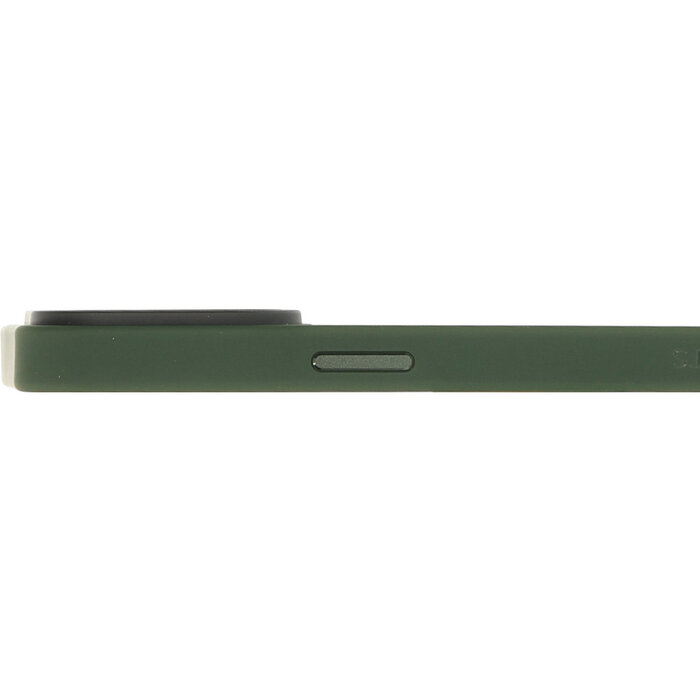 Mobiparts Mobiparts MagSafe Hardcover voor Apple iPhone 16 Pro Max - Satijn Groen